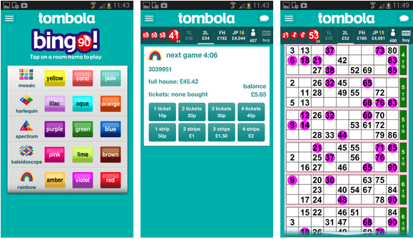 Tombola bingo offers online